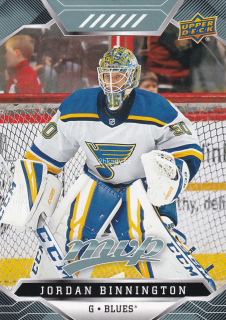 2019-20 UD MVP - Jordan Binnington