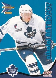 2000-01 Pacific Prism Mcdonalds - Nikolai Antropov - Blue
