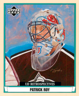 2002-03 UD Artistic Impressions - Patrick Roy - UD Retrospectives #R21