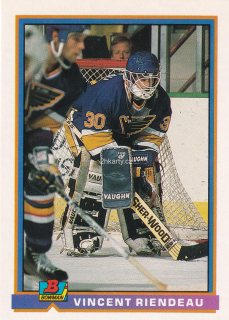 1991-92 Bowman - Vincent Riendeau