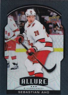 2020-21 UD Allure - Sebastian Aho - Black Rainbow