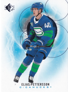 2020-21 UD SP Hockey - Elias Pettersson - Blue