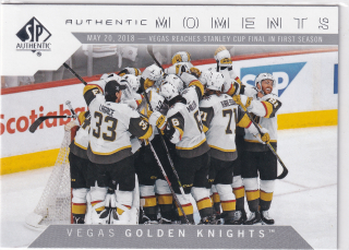 2018-19 UD SP Authentic - Vegas Golden Knights - Authentic Moments
