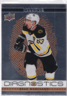2020-21 UD Allure - Brad Marchand - Diagnostics
