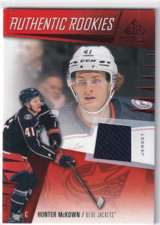 2023-24 UD SP Game Used - Hunter McKown - Authentic Rookies Jersey