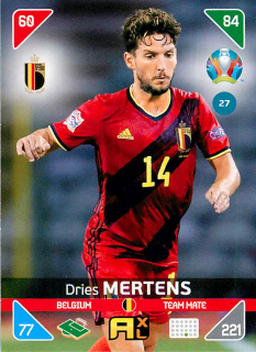 2021 Panini Adrenalyn XL UEFA Euro - Dries Mertens #27