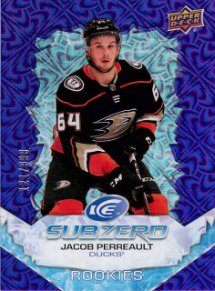 2022-23 UD Ice - Jacob Perreault - Sub Zero Rookies /999 #SZ-JP