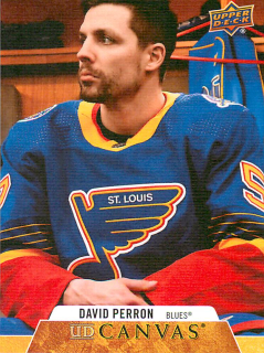 2020-21 UD Series 2 - David Perron - Canvas #C193