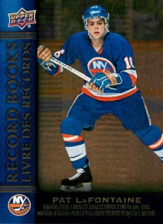 2022-23 UD Tim Hortons Legends - Pat LaFontaine - Record Books #RB-6