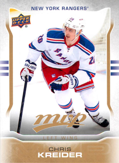 2014-15 UD MVP - Chris Kreider #87