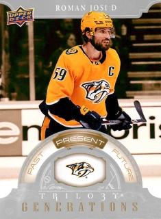 2022-23 UD Trilogy - Roman Josi - Generations #TG-10B