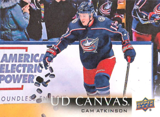 2018-19 UD Series 1 - Cam Atkinson - Canvas #C25