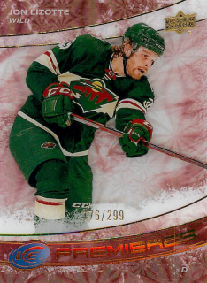 2022-23 UD Ice - Jon Lizotte - Ice Premieres Red /299 #154