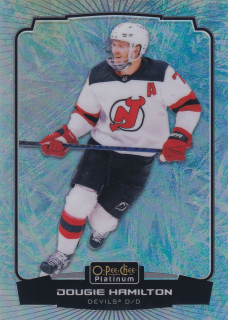 2022-23 UD O-Pee-Chee Platinum - Dougie Hamilton - Arctic Freeze /99 #70