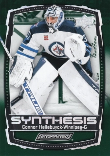 2023-24 UD Engrained - Connor Hellebuyck - Synthesis #S-33