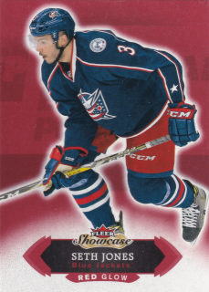2016-17 UD Fleer Showcase - Seth Jones - Red Glow #22