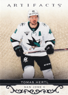 2021-22 UD Artifacts - Tomáš Hertl #35