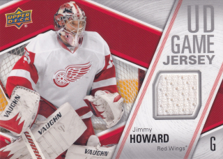 2011-12 UD Series 1 - Jimmy Howard - UD Game Jersey #GJ-JH
