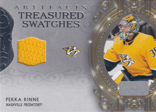 2020-21 UD Artifacts - Pekka Rinne - Treasured Swatches #TS-PR