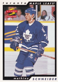 1996-97 Score - Mathieu Schneider